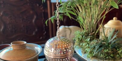 lọc trà bạc nguyên chất quả cầu